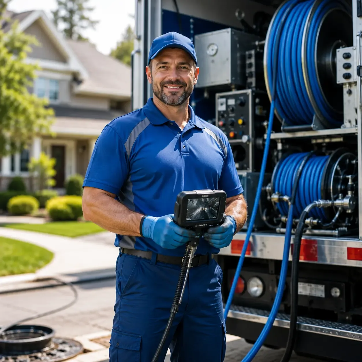 Local outdoor drain cleaning specialists in Mount Horeb, WI